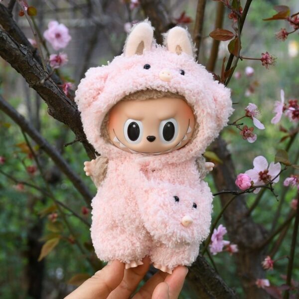 Labubu 17cm Doll Clothes Set French Fries Hanfu Frog Design - Image 33