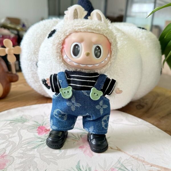 Labubu Doll Clothes - Cow Pattern Outfit - Image 10