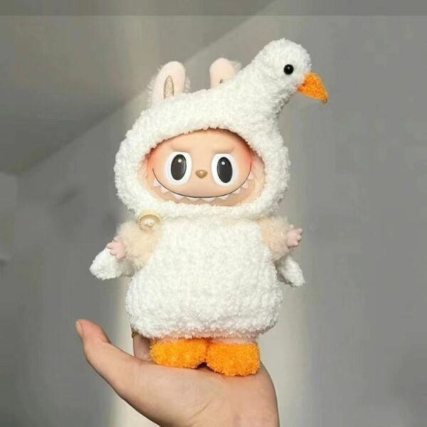 Labubu 17cm Doll Clothes Swan Three Piece Set - Image 3