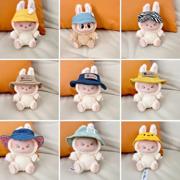 Doll Clothes Hat and Head Accessory Set for Labubu Series 2