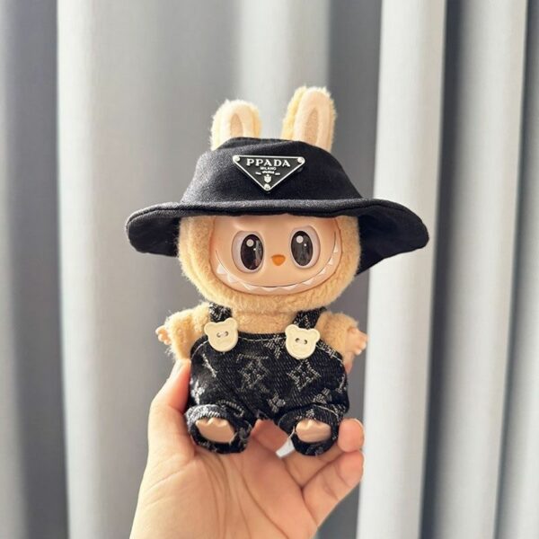 Doll Clothes Party Overalls Outfit Accessory for Labubu