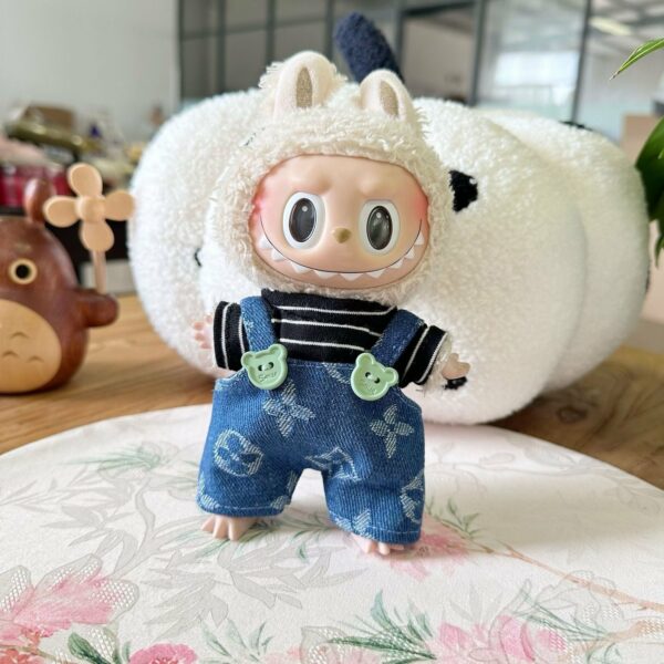 Labubu Doll Clothes - Cow Pattern Outfit - Image 9