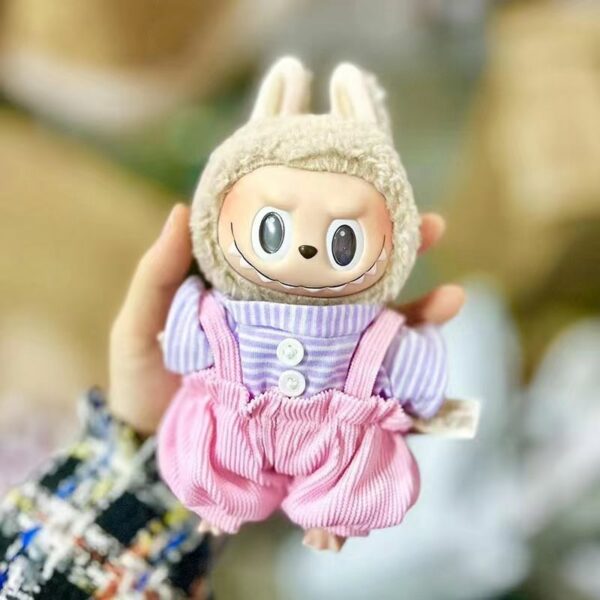 Labubu 15cm Doll Clothes Spring Sweater Dress Set - Image 10