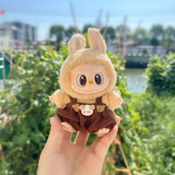 Labubu Macaron Doll Clothes British Style Outfit - Image 11