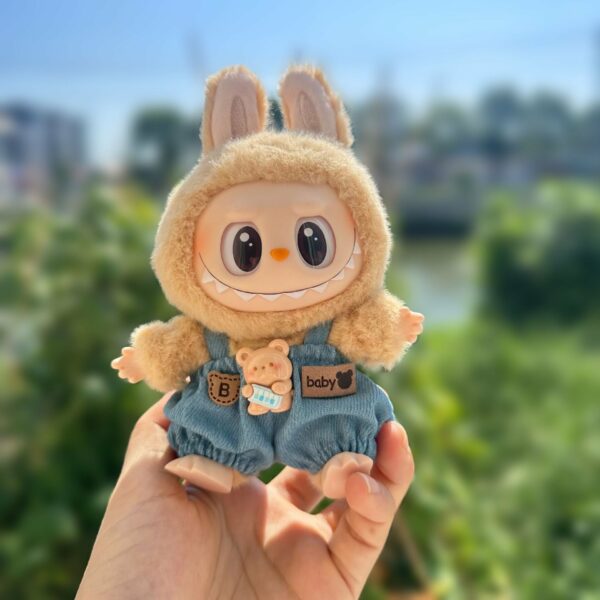Labubu Macaron Doll Clothes British Style Outfit - Image 13