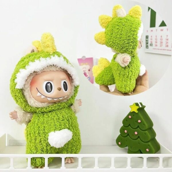 Labubu Time to Chill 15cm Doll Clothes Keychain Accessory