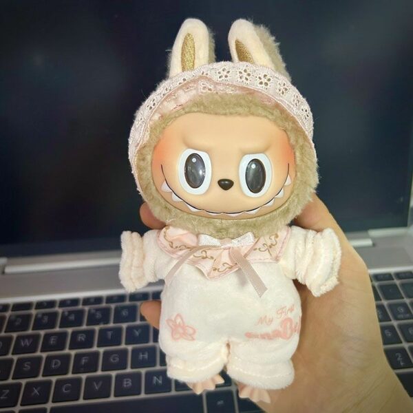 Labubu Time to Chill 15cm Doll Clothes Keychain Accessory - Image 30