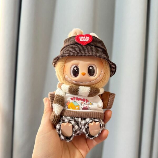 Labubu Party Series Gen 1/2 Keychain Cat Outfit Doll Clothes Set - Image 2