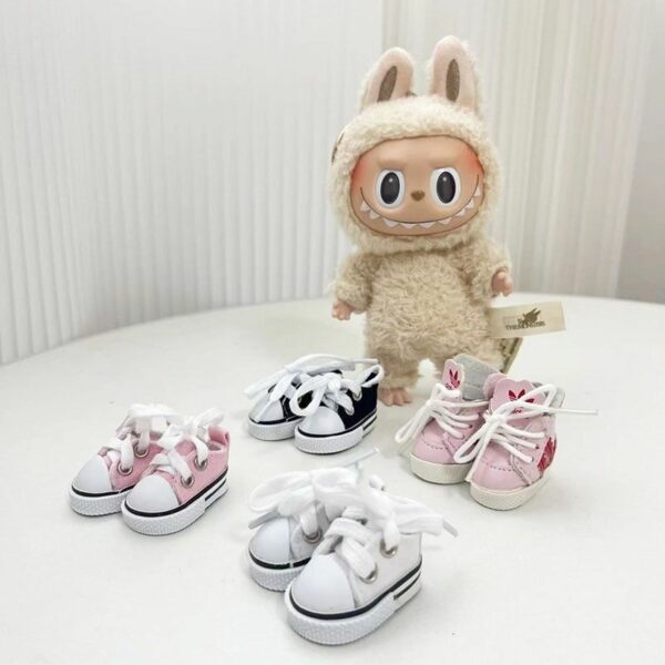 Labubu 17cm Macaron Series Shoes Accessories Set