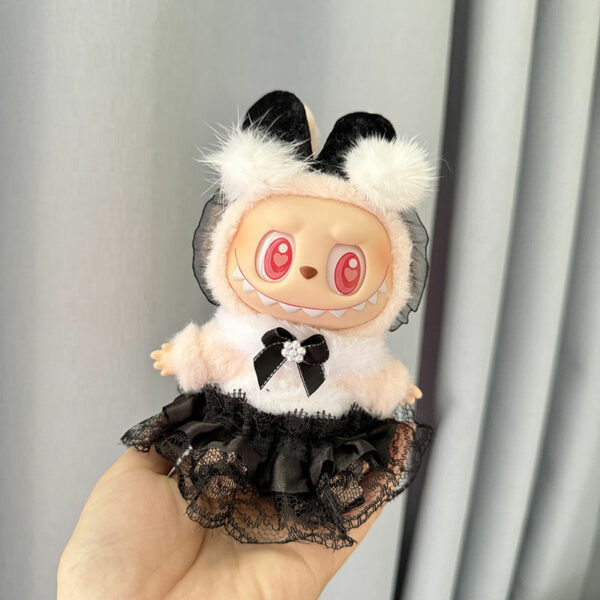 Labubu 17cm Macaron Blind Box Pop Mart Doll Clothes Accessory - Image 6