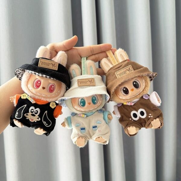 Doll Clothes Overalls Set for Labubu First and Second Generation Party Series - Image 4