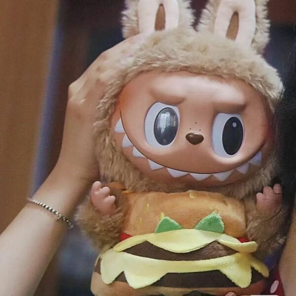 Labubu 38cm Doll Clothes Hamburger Snowman Outfit Replacement Set - Image 8