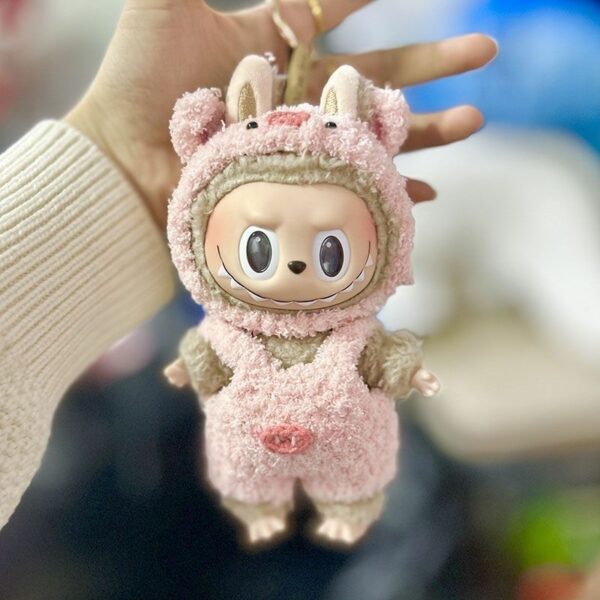 Labubu Time to Chill 15cm Doll Clothes Keychain Accessory - Image 21