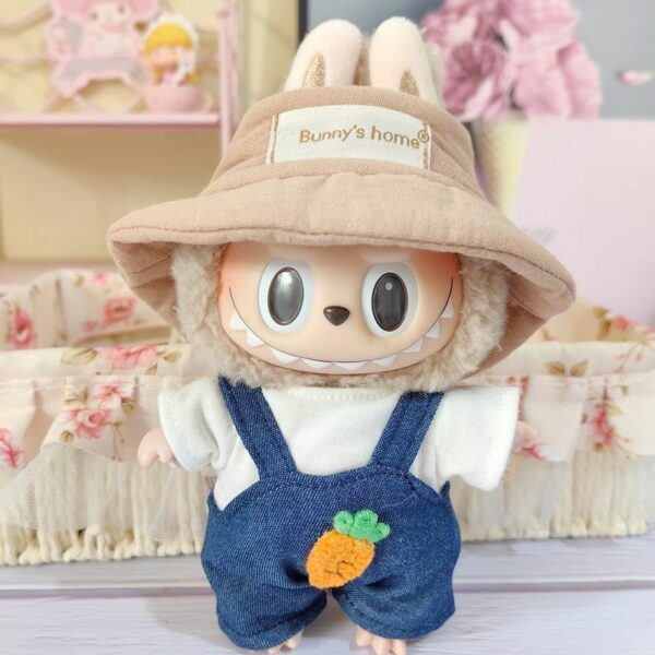 Labubu Photographer Doll Clothes Summer Keychain Set - Image 18