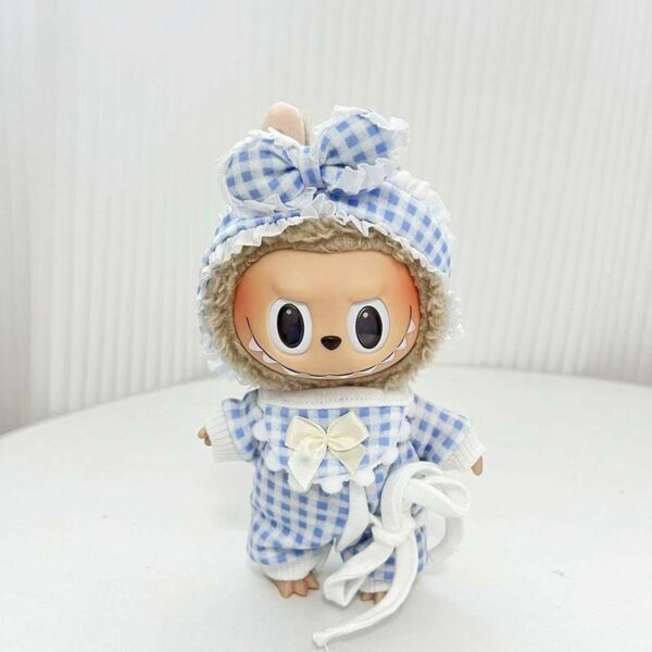 Labubu Time to Chill 15cm Doll Clothes Keychain Accessory - Image 26