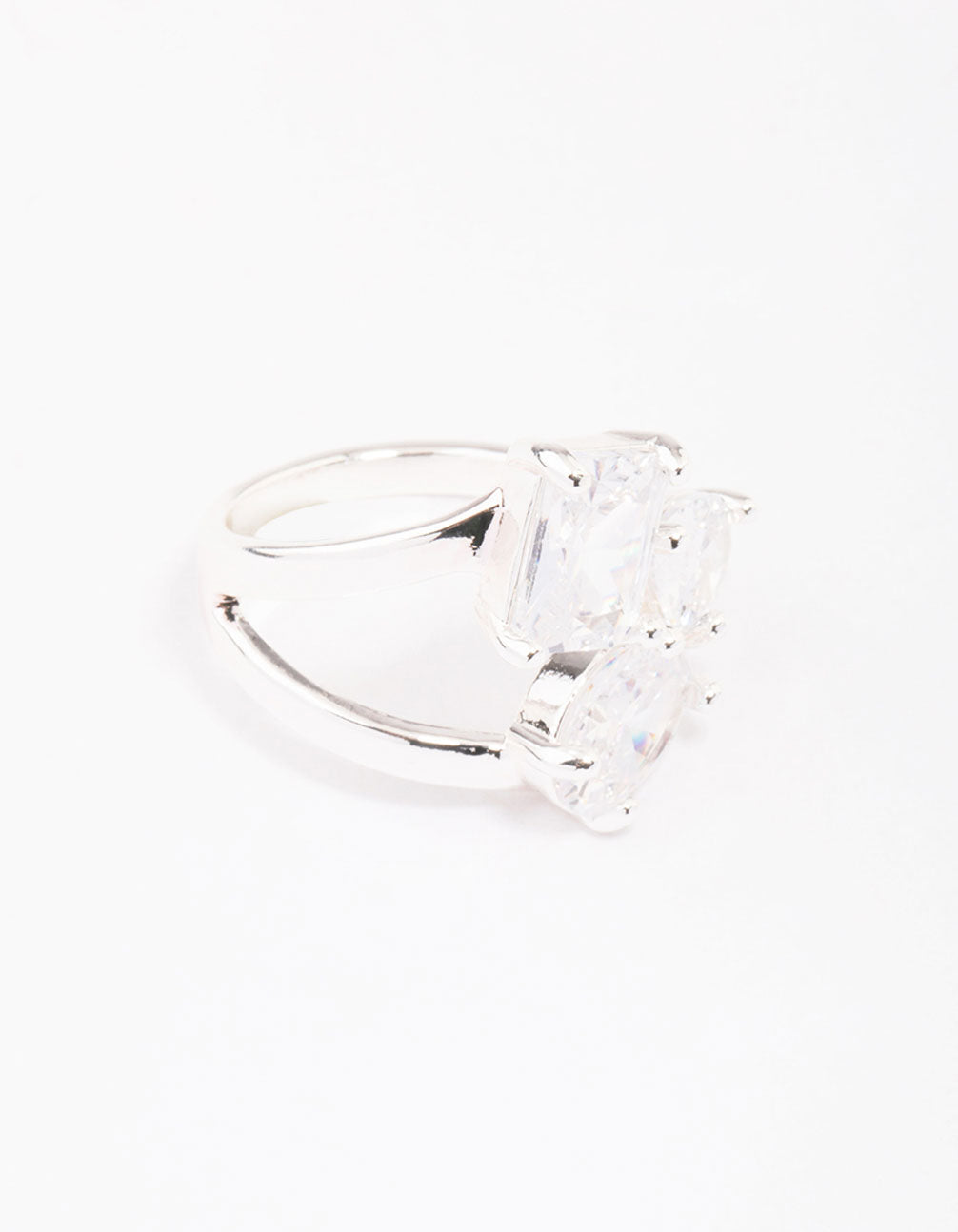 Mixed Stone Trio  Ring