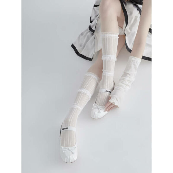 Fairy lolita shinning lace stockings - Image 3