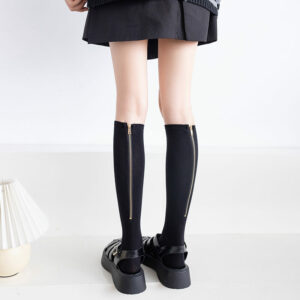 Zipper metal stockings