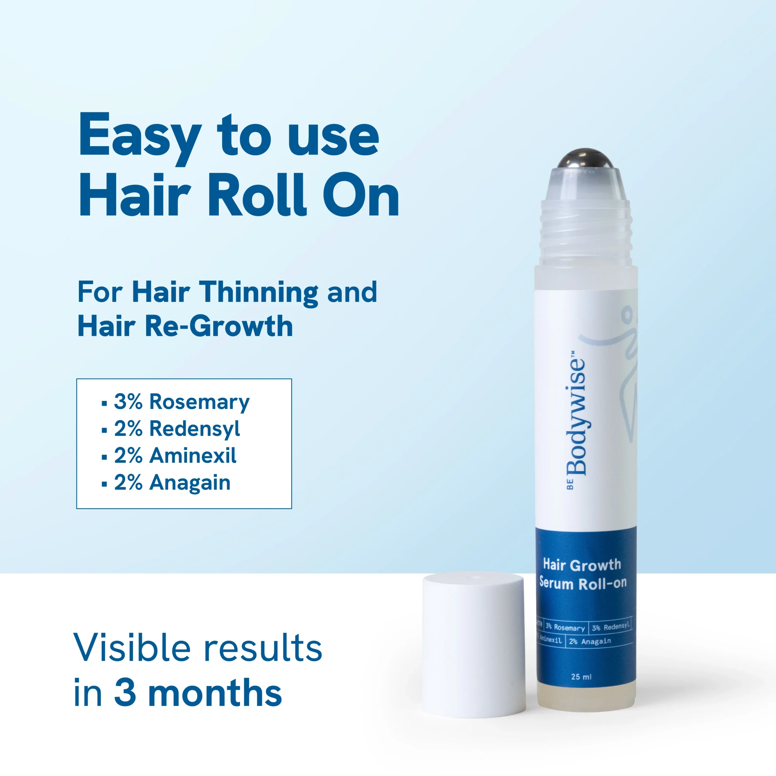 Hair Growth Serum Roll on 25 ml - Image 2